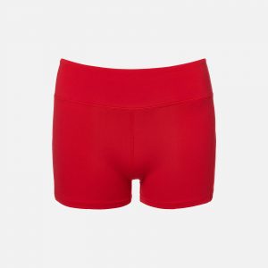 Custom Fitness Shorts red color