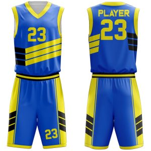 Basketball Uniforms Custom Design and Sublimated