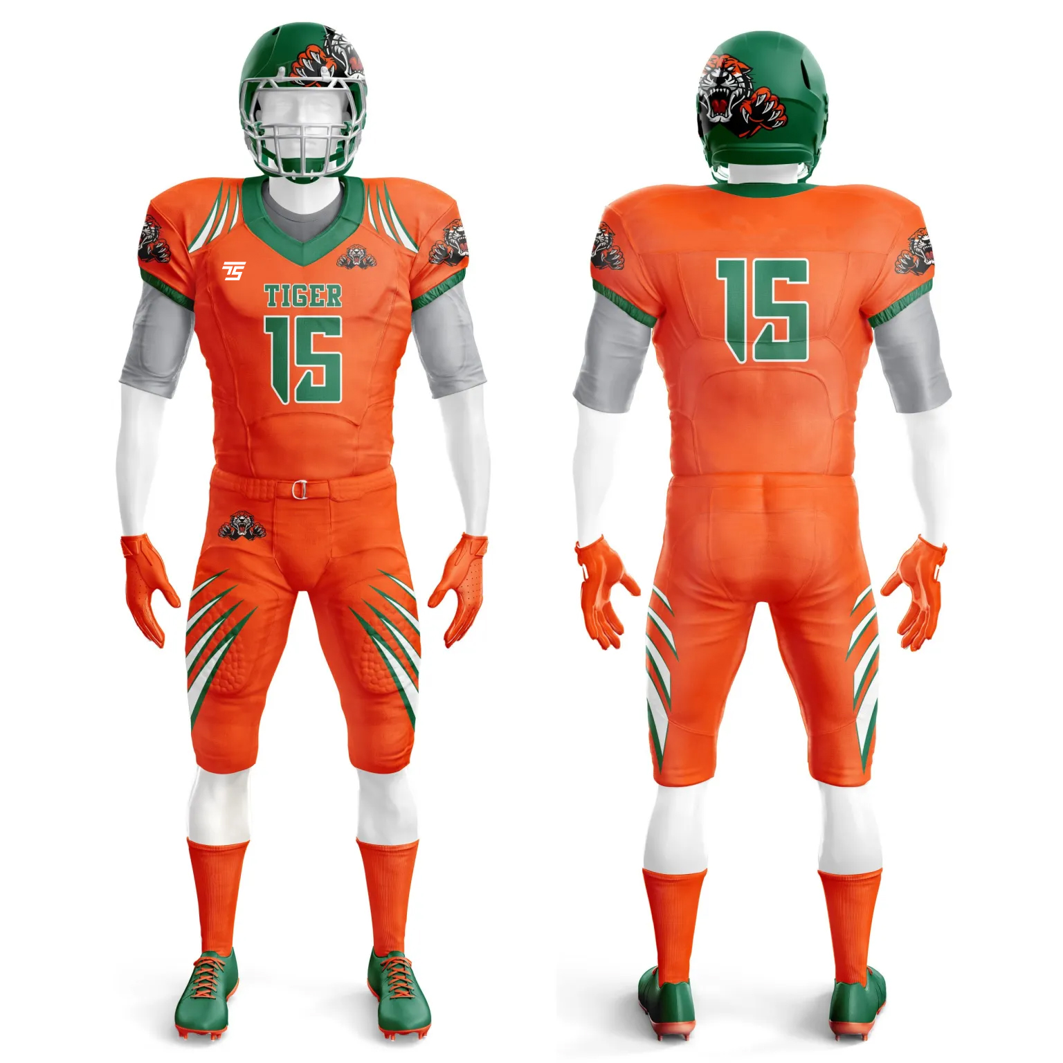 Best Custom NLF Football Uniforms - Timber Sports