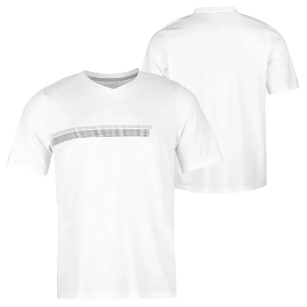 Custom Blank Men’s Oversized V-Neck T-Shirt