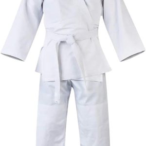 white karate uniforms