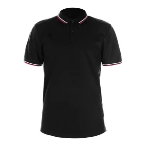 Men's Custom Slim Fit Big Pony Mesh Polo Shirt Wholesale