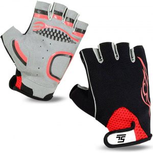 Professional MMA Competition Gloves - Black & Gray can be used as cycling gloves