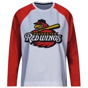 Custom Red Wings Long Sleeve Sublimated Shirt