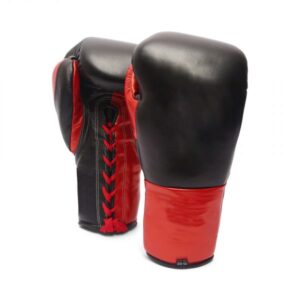 Custom Boxing Fight Gloves Red and Black